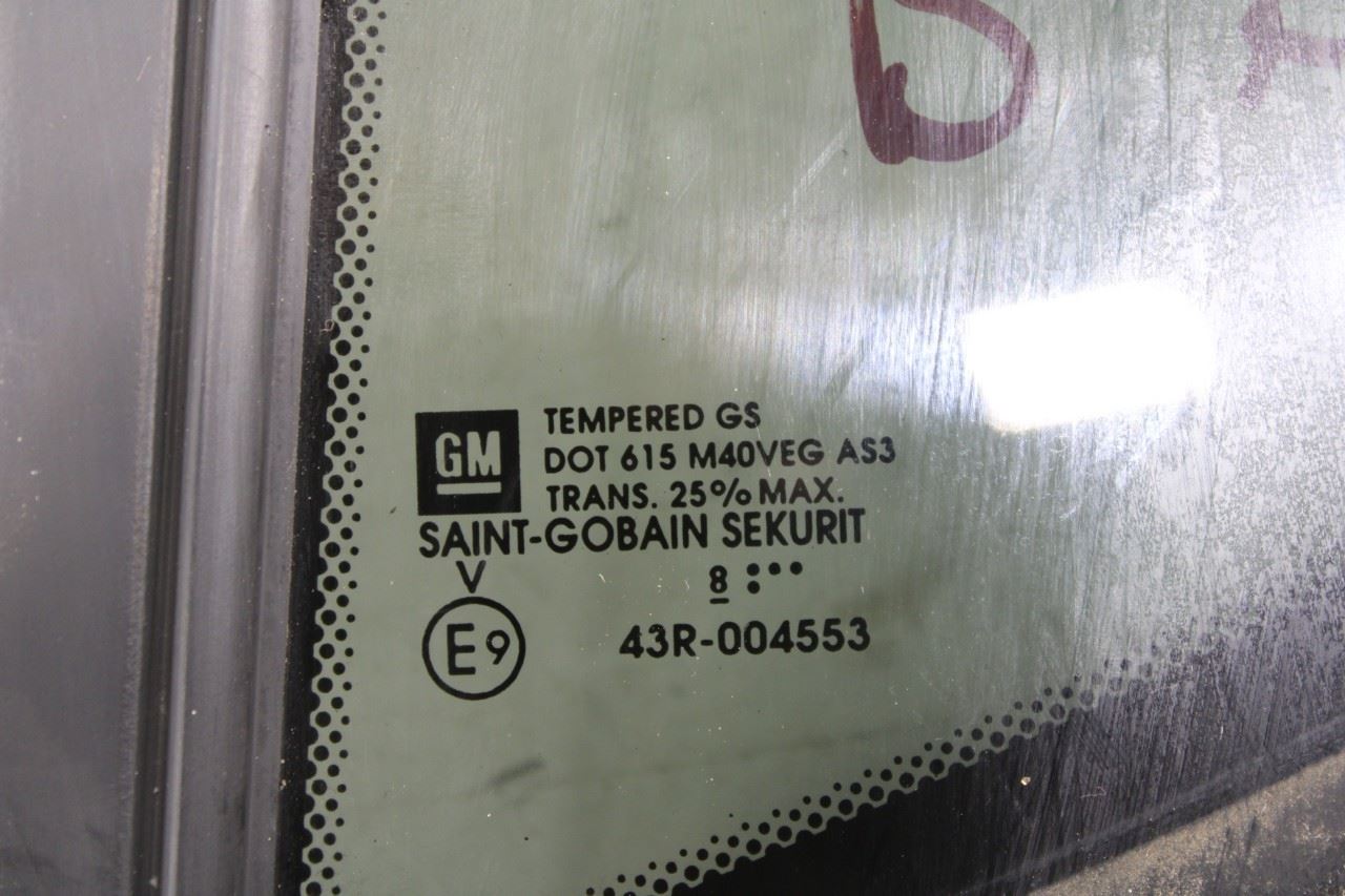 17-23 GMC Acadia SLT-1 Rear LH Door Vent Glass Run Channel w/ Belt Molding Seal - Alshned Auto Parts