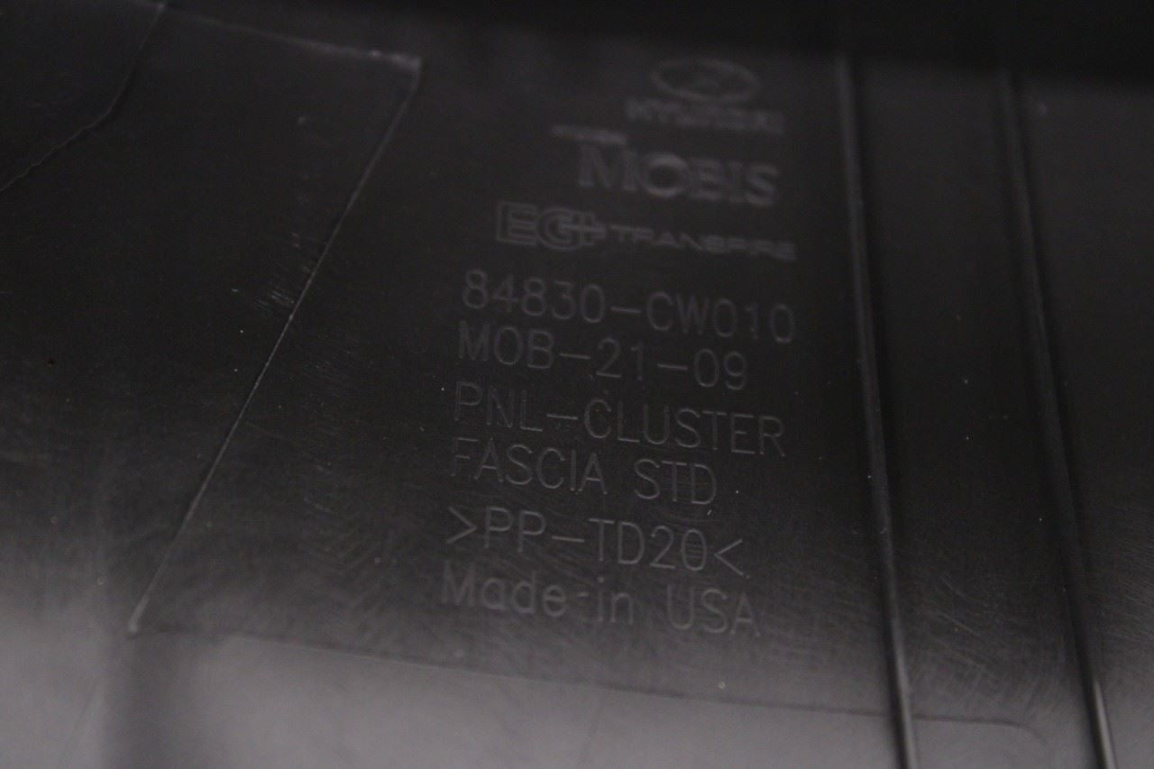 2022-24 Hyundai Tucson SEL Dash Speedometer Cluster Bezel Cover 84830-CW010 OEM - Alshned Auto Parts