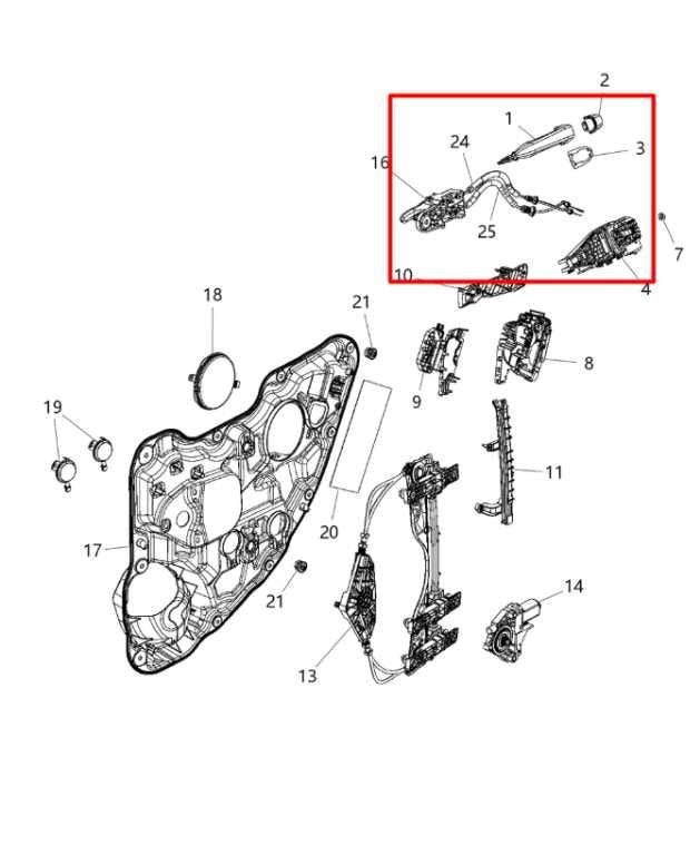14-23 Jeep Cherokee Limited 4WD Rear Driver LH Side Door Exterior Handle *ReaD* - Alshned Auto Parts