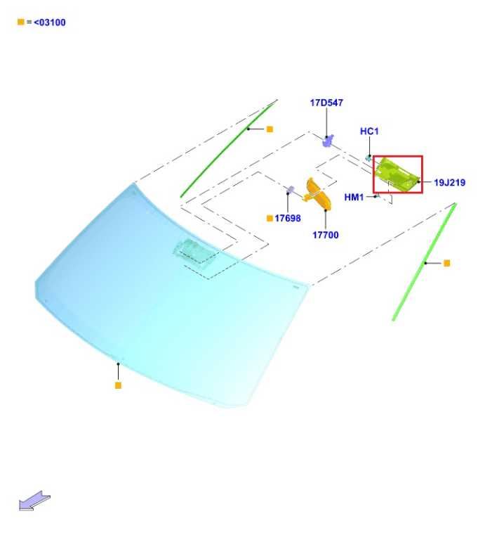 22-24 Ford Expedition MAX XLT Interior Rear View Mirror Cover Trim NL1B19J219AAW - Alshned Auto Parts