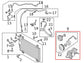 2016-2020 Mazda CX-3 Touring 2.0L AC Compressor Assembly D09W-61-450 OEM - Alshned Auto Parts
