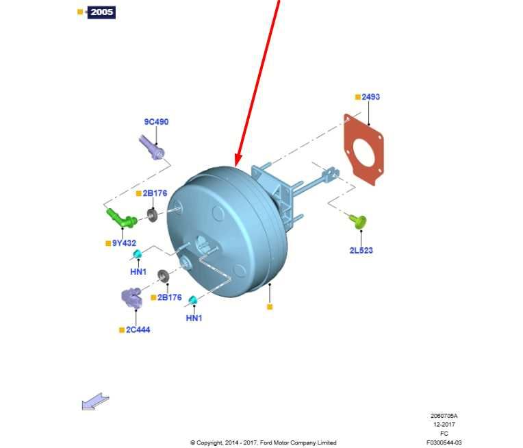 2015-2020 Ford F150 Power Brake Booster GL3Z-2005-H OEM1