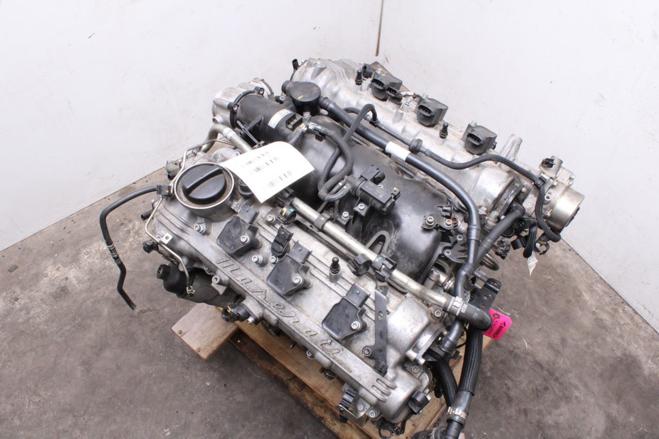 2014-2017 Maserati Ghibli 3.0L RWD V-Shaped M156D Twin Turbo Engine Motor 45K - Alshned Auto Parts