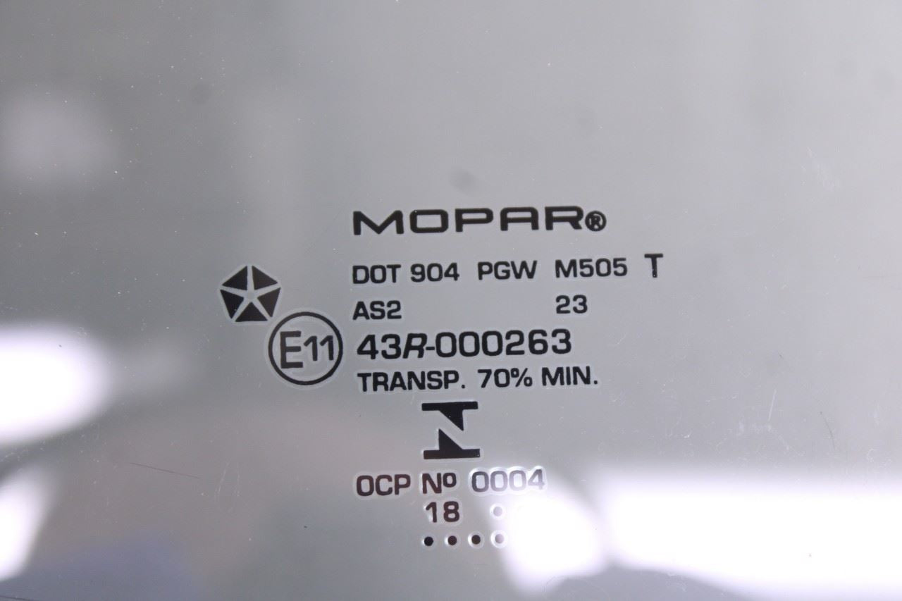 2014-2024 RAM 1500 Classic Express Front Left Door Window Glass 55112391AB2