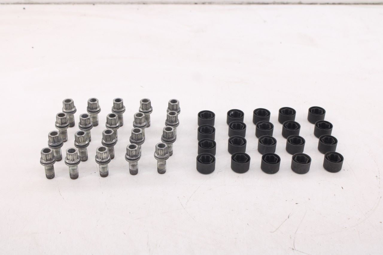 2018-2023 Volkswagen Atlas SE Wheel Lug Nut Bolt Set of 20 w/ Caps WHT002438 OEM5