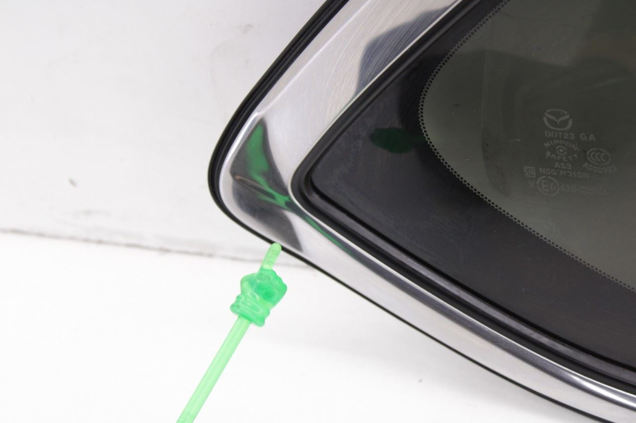 16-2023 Mazda CX-9 Grand Touring Rear Right Passenger Side Quarter Window Glass - Alshned Auto Parts