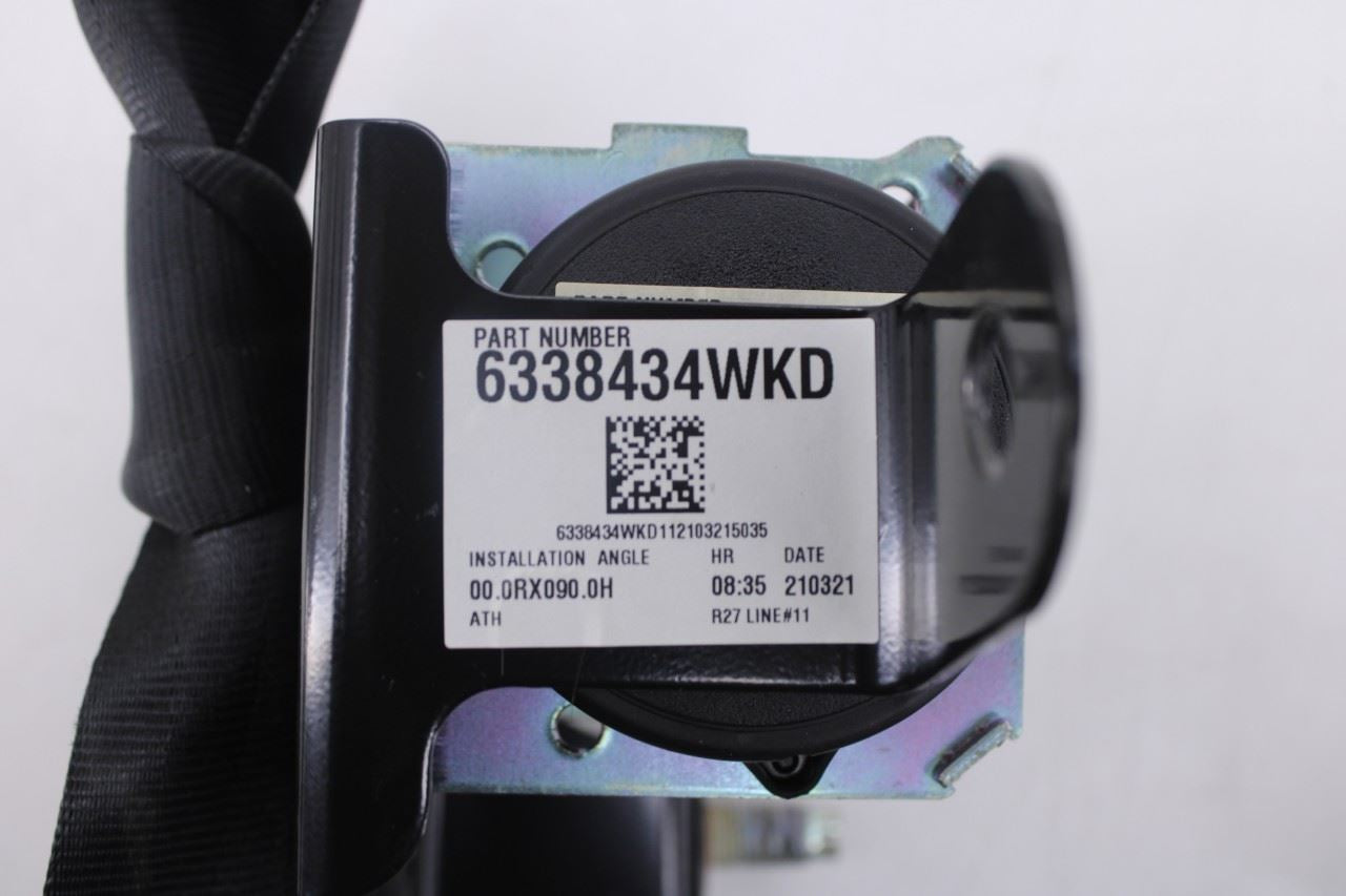 2016-22 Kia Sportage Nightfall 2.4L FWD Rear Center 2nd Row Seat Belt Retractor6