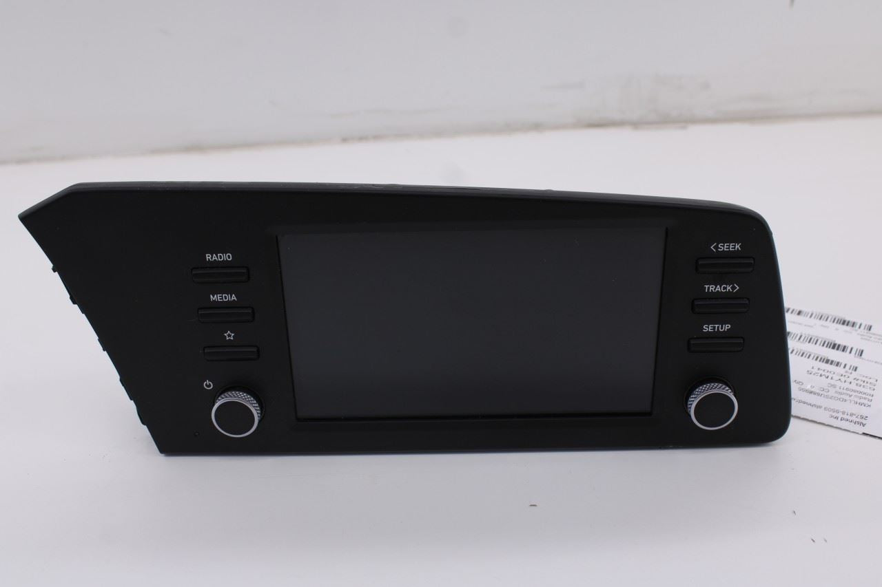 2024-2025 Hyundai Elantra SE Audio Radio Faceplate Control Panel w/ 8.0 Display 5