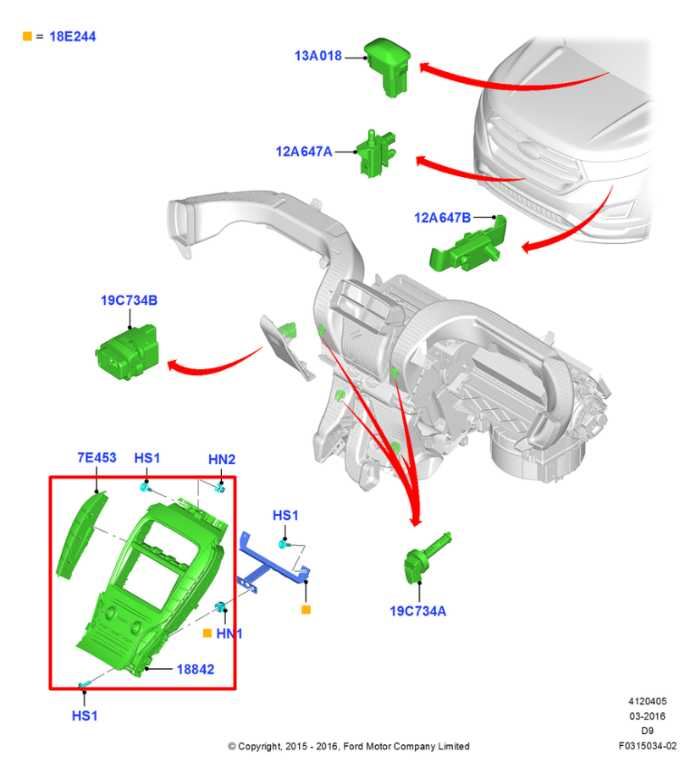 17-18 Lincoln MKX Reverse AC Heater Temperature Climate and Radio Control Panel - Alshned Auto Parts