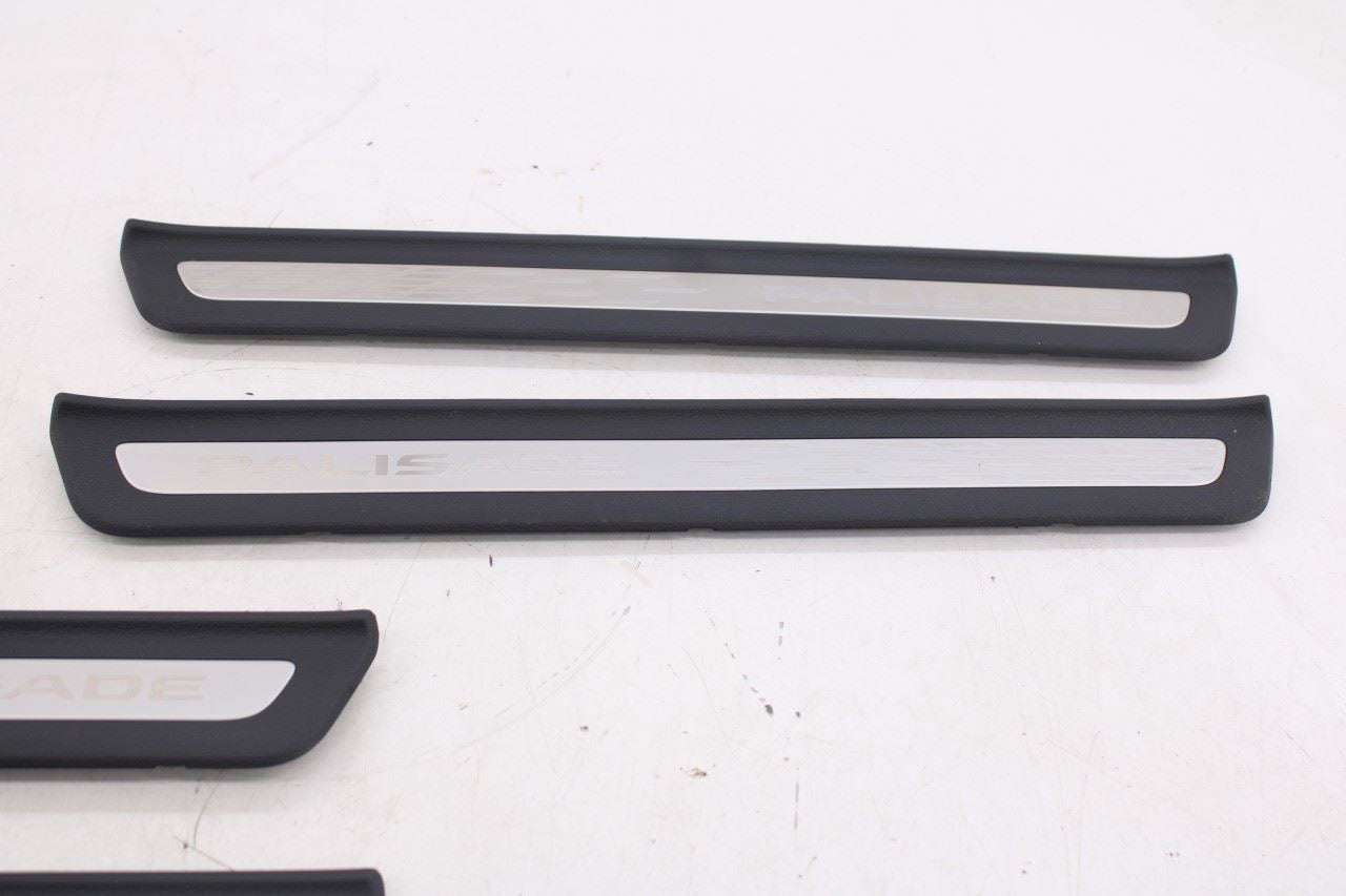 20-26 Hyundai Palisade Limited AWD FR and RR RH and Left Door Sill Scuff Plate5