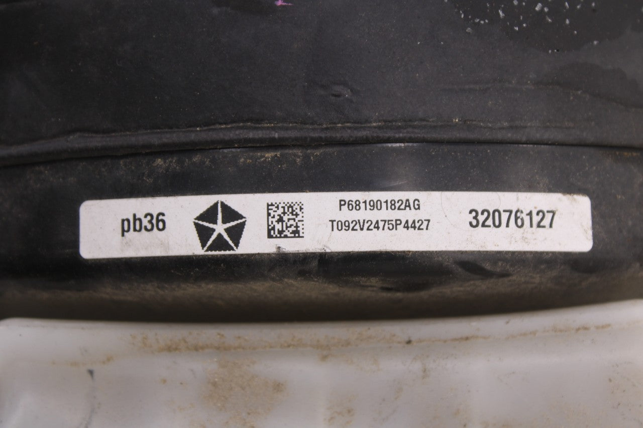 2014-15 Dodge Durango SXT 3.6L Power Brake Booster w/ Master Cylinder 68190182AG8