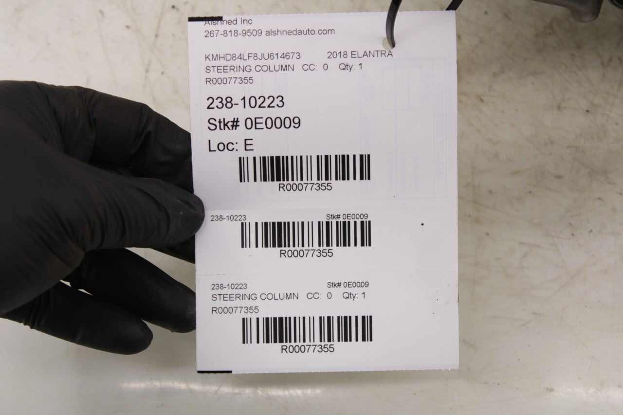 16-20 Hyundai Elantra Value Edition FWD Steering Column Assembly 56310-F2501 OEM - Alshned Auto Parts