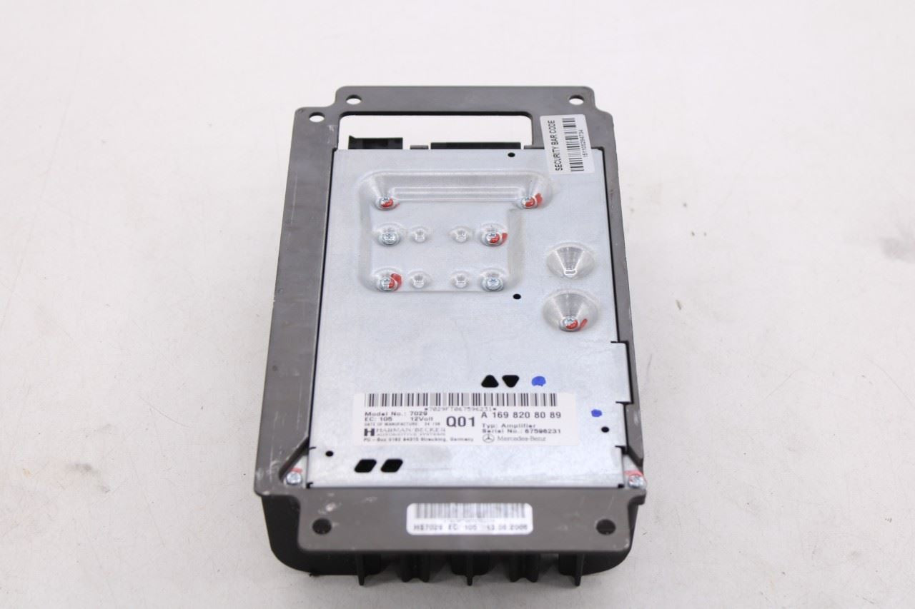 06-09 Mercedes-Benz CLK 350 Harman Sound System Amplifier Amp 1698208089 *ReaD*9