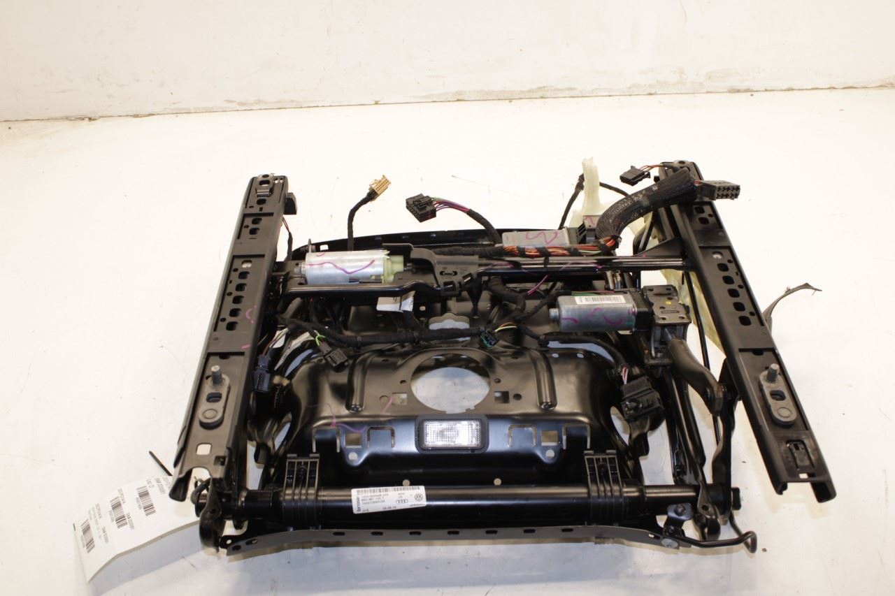 11-18 Porsche Cayenne Platinum Front Left Seat Lower Track Frame w/ Motors *ReaD - Alshned Auto Parts