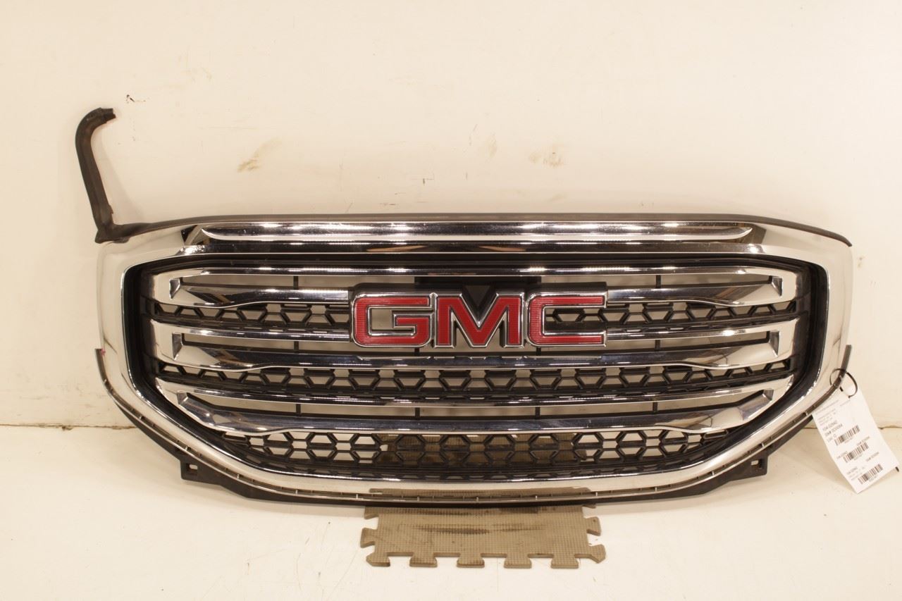 2017-19 GMC Acadia SLT-1 3.6L Front Radiator Upper Grille Assembly Chrome *ReaD* - Alshned Auto Parts