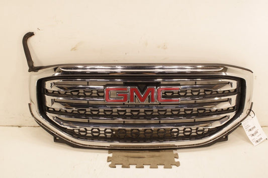 2017-19 GMC Acadia SLT-1 3.6L Front Radiator Upper Grille Assembly Chrome *ReaD* - Alshned Auto Parts