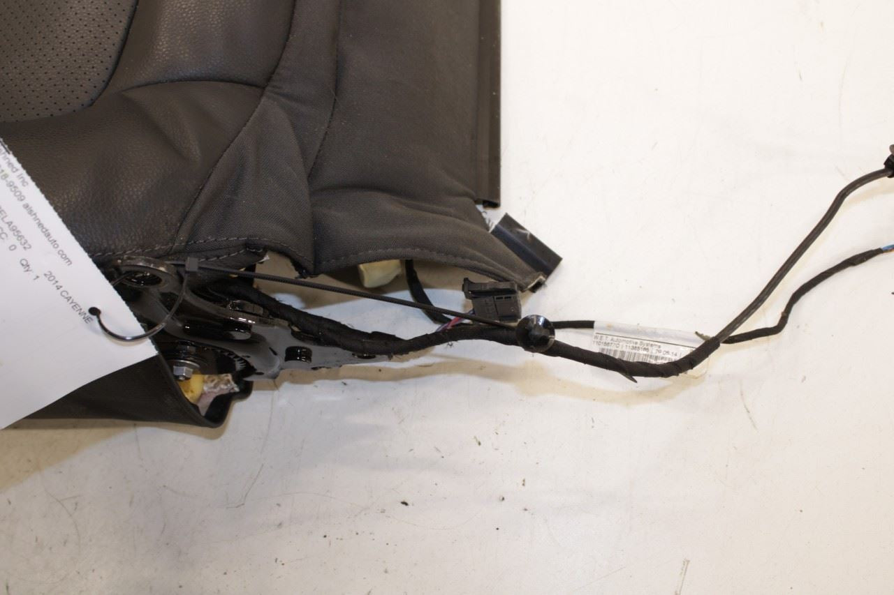 11-18 Porsche Cayenne Platinum 3.6L Front Right Side Seat Backrest Upper Cushion - Alshned Auto Parts