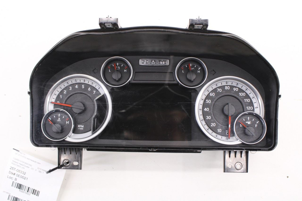 2015 Ram 1500 Laramie Crew Cab Speedometer Gauge Instrument Cluster 183K Mileage - Alshned Auto Parts