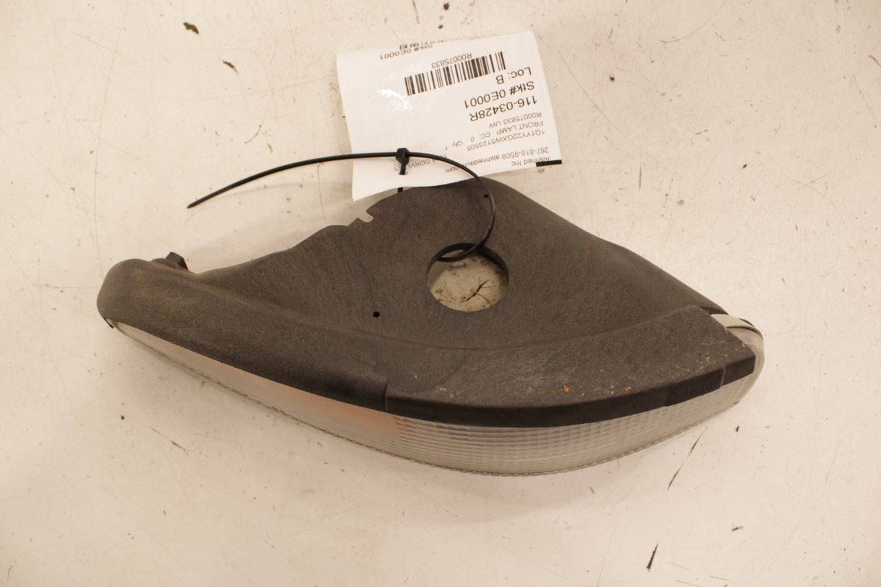 1997-2004 Chevrolet Corvette Front Right Passenger Side Park Turn Signal Lamp - Alshned Auto Parts