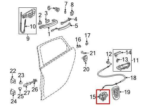 2010-2016 Audi S4 Premium Plus Rear Left Driver Side Door Lock Latch Actuator - Alshned Auto Parts