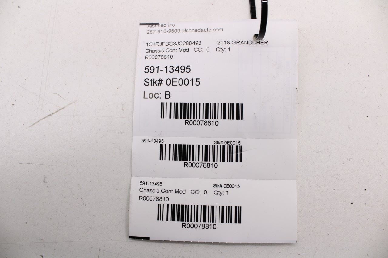 2018 Jeep Grand Cherokee Limited Body Computer Control Module BCM BCU 68354769AD - Alshned Auto Parts