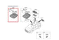 22-24 Hyundai Tucson SEL Roof Overhead Console Dome Light Lamp 92800-N9450-MMH - Alshned Auto Parts