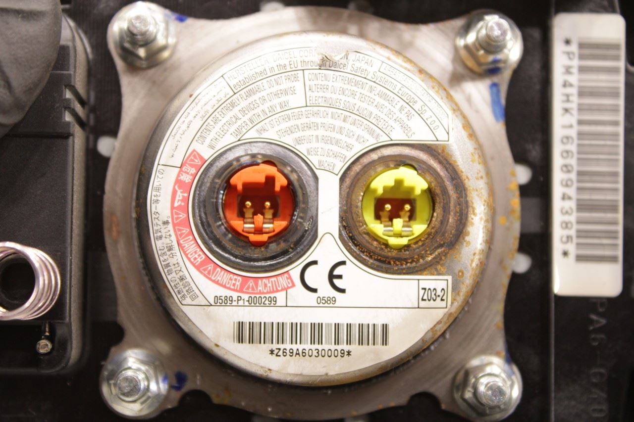 2015-2018 Infiniti Q50 Premium Left Driver Steering Wheel Air Bag K8510-4HK0A OEM - Alshned Auto Parts