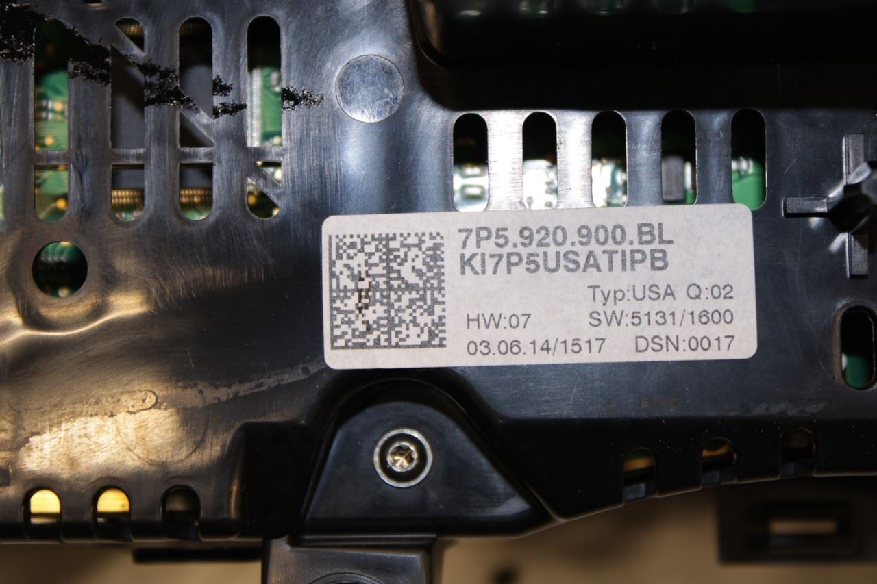 13-15 Porsche Cayenne Platinum Speedometer Gauge Instrument Cluster 86K Mileage - Alshned Auto Parts