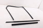 2019-2025 Infiniti QX50 Essential Rear Left Door Glass Run Channel Trim Belt Set - Alshned Auto Parts