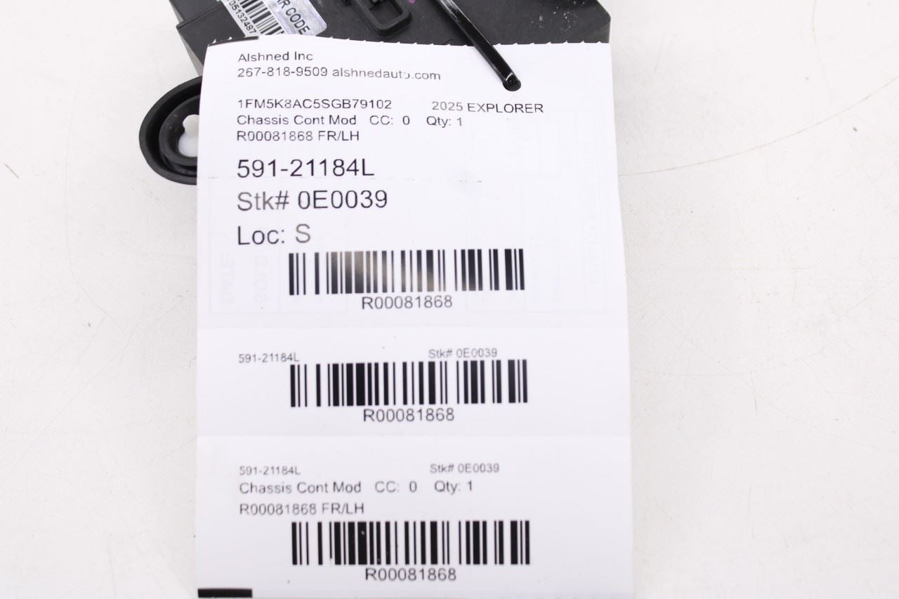 2025-2026 Ford Explorer Police Interceptor Front Left Door Control Module OEM11