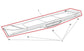 14-21 Jeep Grand Cherokee Summit Rear Liftgate Upper Spoiler Molding 68217495AA - Alshned Auto Parts