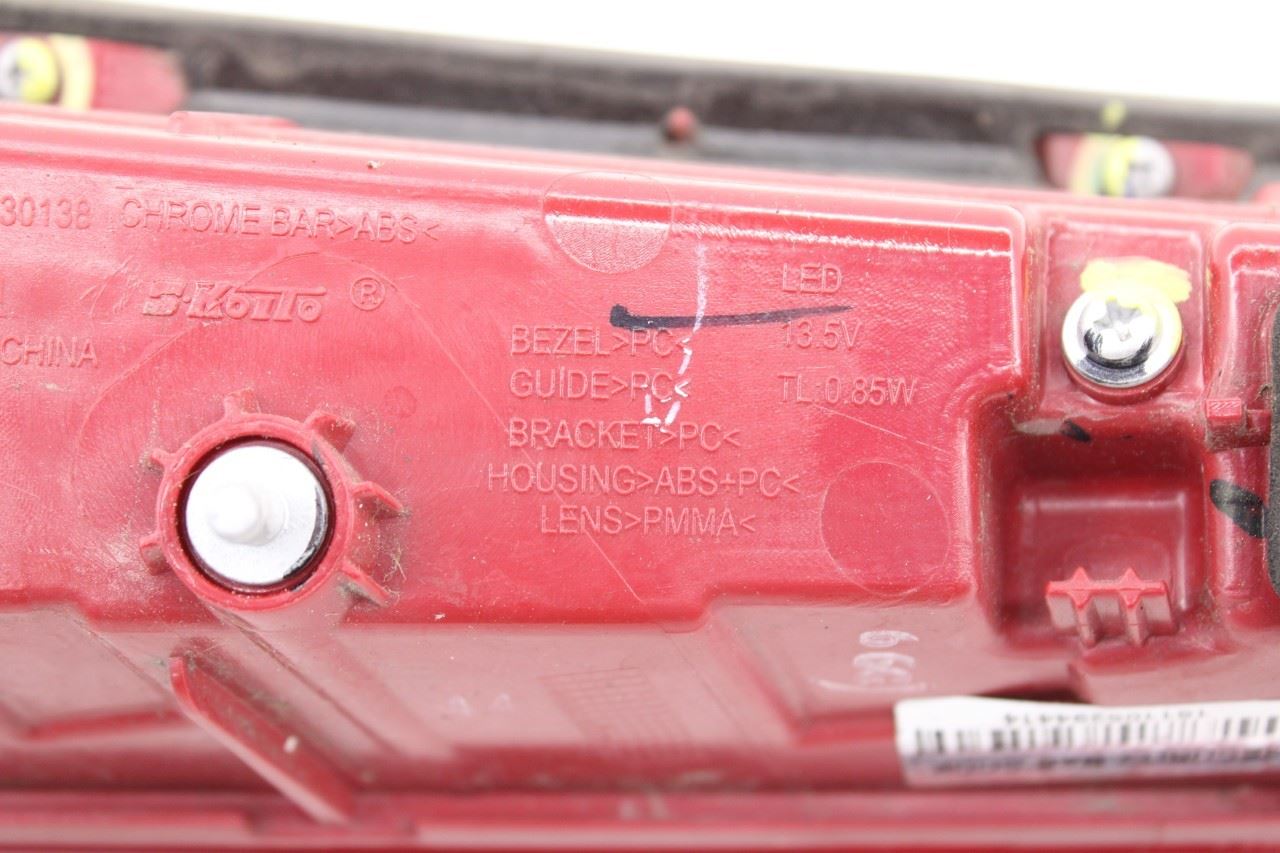 17-19 Buick Lacrosse Premium Rear Right Passenger Side Tail Light Lamp 262180708