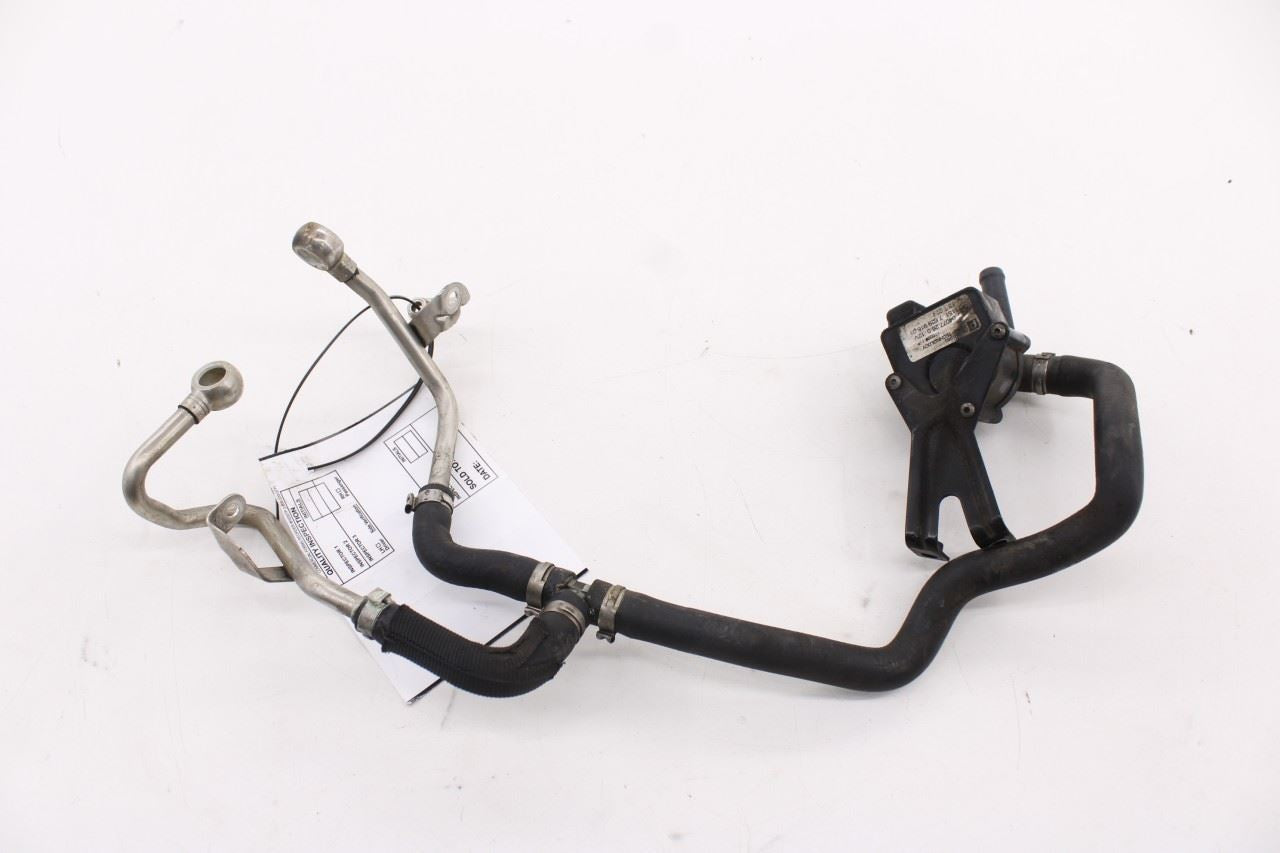 2010-2015 BMW 750i xDrive Auxiliary Water Pump w/ Turbocharger Coolant Line Hose3