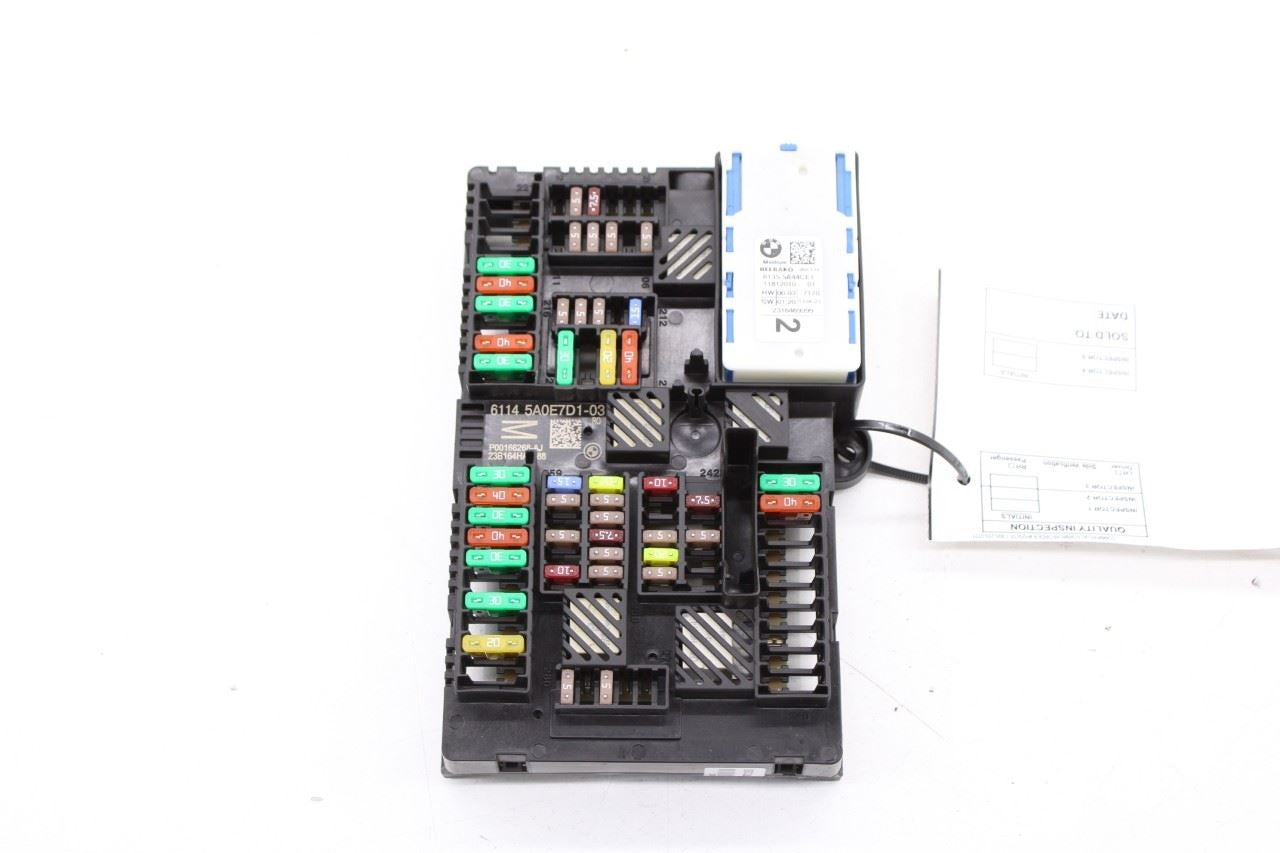 23-25 BMW 430i xDrive Gran Coupe Rear Power Distribution Fuse Relay Junction Box - Alshned Auto Parts