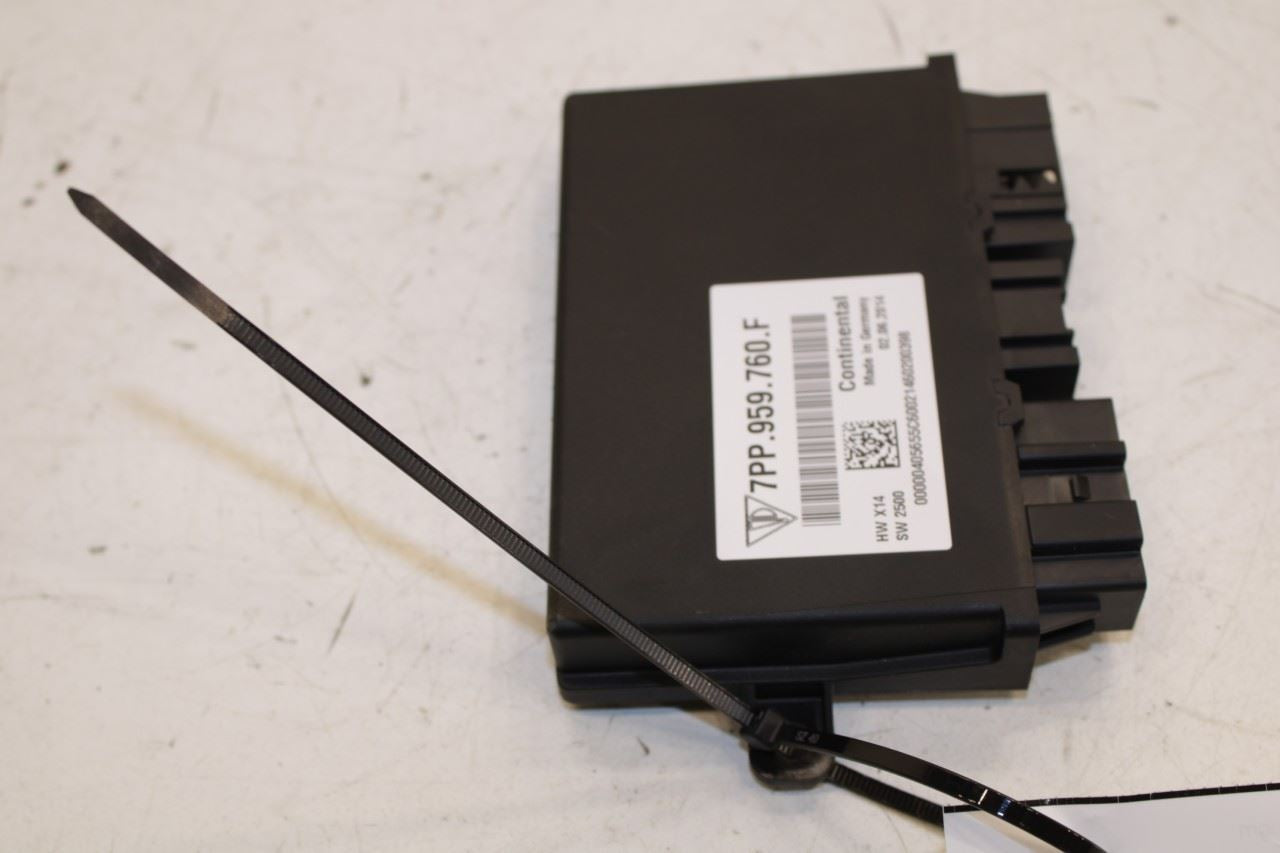 14-2018 Porsche Cayenne Platinum Front Left Power Seat Control Module 7PP959760F - Alshned Auto Parts