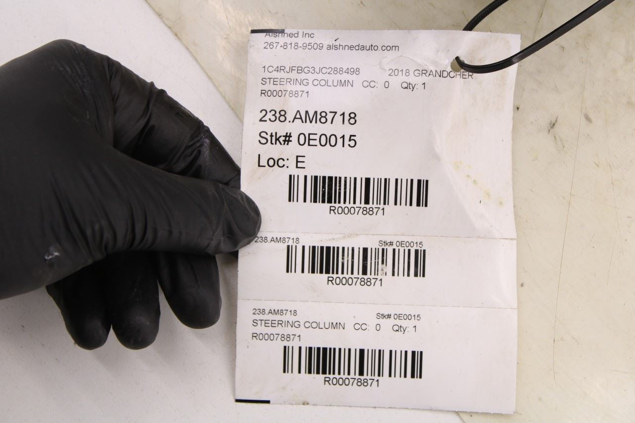2018-22 Jeep Grand Cherokee Limited 3.6L Steering Column Assembly 68271363AB OEM - Alshned Auto Parts