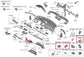 2024-2025 Hyundai Elantra SE Center Dash Lower Panel w/ Power Outlet 847C2-AA0001