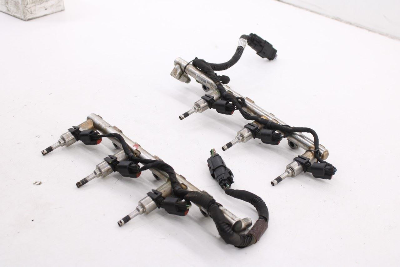 2017-2019 Buick Lacrosse Premium 3.6L Fuel Rail with Injectors Set of 2 12671078 - Alshned Auto Parts