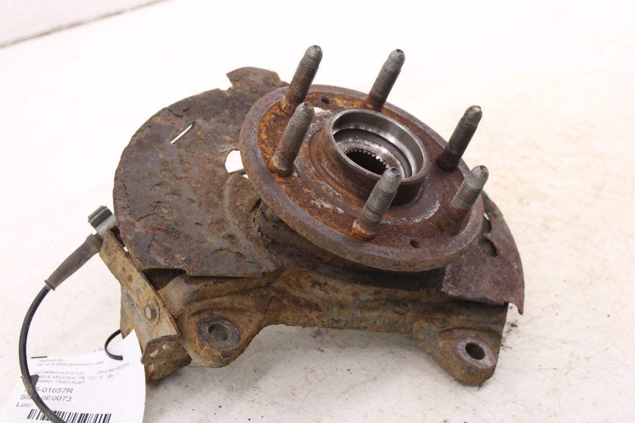 2014-16 Chevrolet Silverado 1500 Work Truck 2WT Front Right Spindle Knuckle Hub3