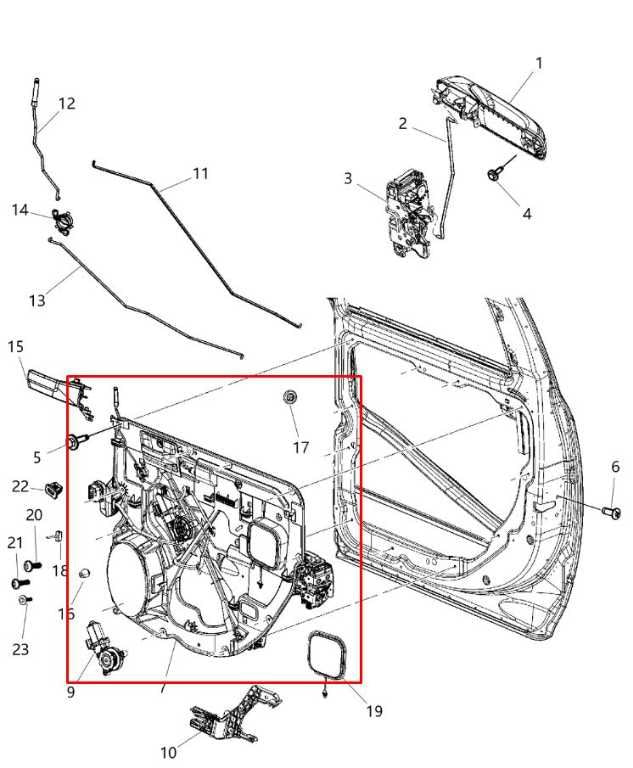 2011-2018 RAM 1500 Laramie Rear Right Door Window Regulator w/ Carrier and Motor - Alshned Auto Parts