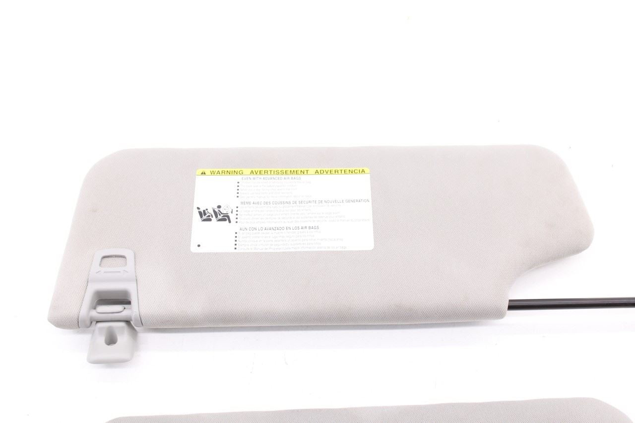 16-20 Toyota Sienna LE Front RH and LH Side Sun Visor Set w/ Illuminated Mirror - Alshned Auto Parts