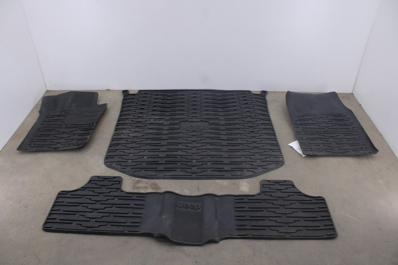 11-21 Jeep Grand Cherokee Front Rear 2nd Row RH LH Side and Cargo Floor Mats Set - Alshned Auto Parts
