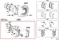 2011-2020 Toyota Sienna LE Front Left Driver Side Brake Disc Caliper 47750-0E031 - Alshned Auto Parts