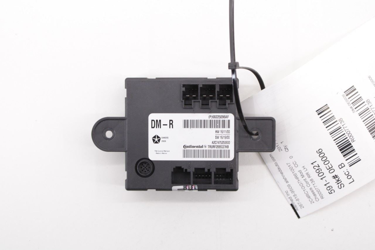 2017-2020 Chrysler Pacifica Limited Rear Left Door Control Module 68225096AF OEM - Alshned Auto Parts
