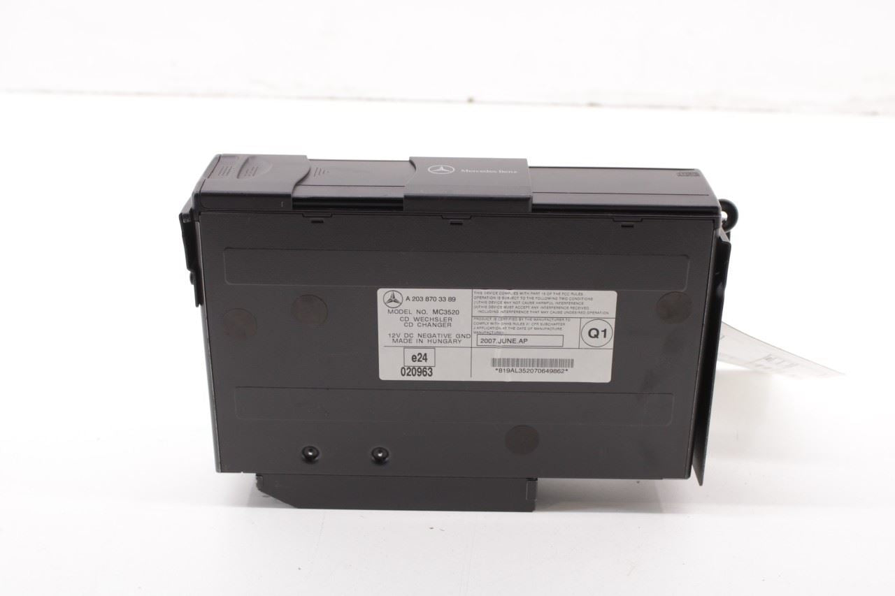 2006-2009 Mercedes-Benz CLK 350 CD Changer 2038703389 OEM - Alshned Auto Parts