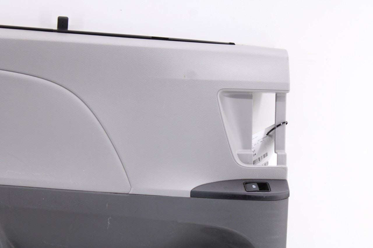 15-17 Toyota Sienna LE Rear Left Slide Door Trim Panel w Sunshade 67063-08220-B0 - Alshned Auto Parts