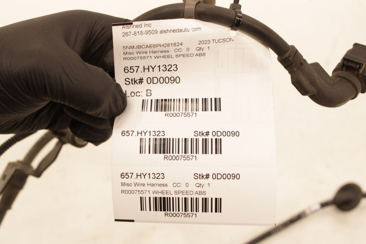 2022-2025 Hyundai Tucson SEL Rear Right Side ABS Wheel Speed Sensor Wire Harness - Alshned Auto Parts