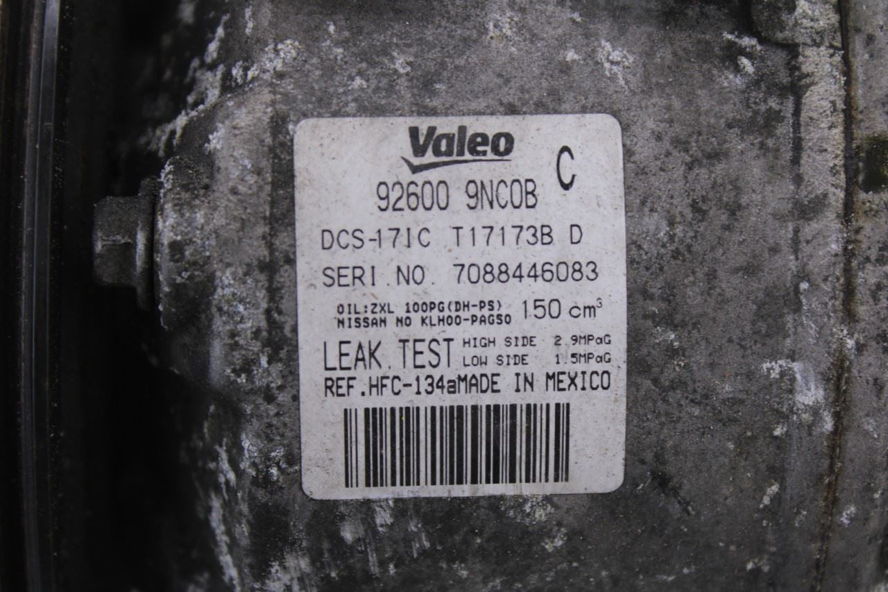 2016-2020 Infiniti QX60 3.5L Air Conditioning AC Cooler Compressor 92600-9NC0B2
