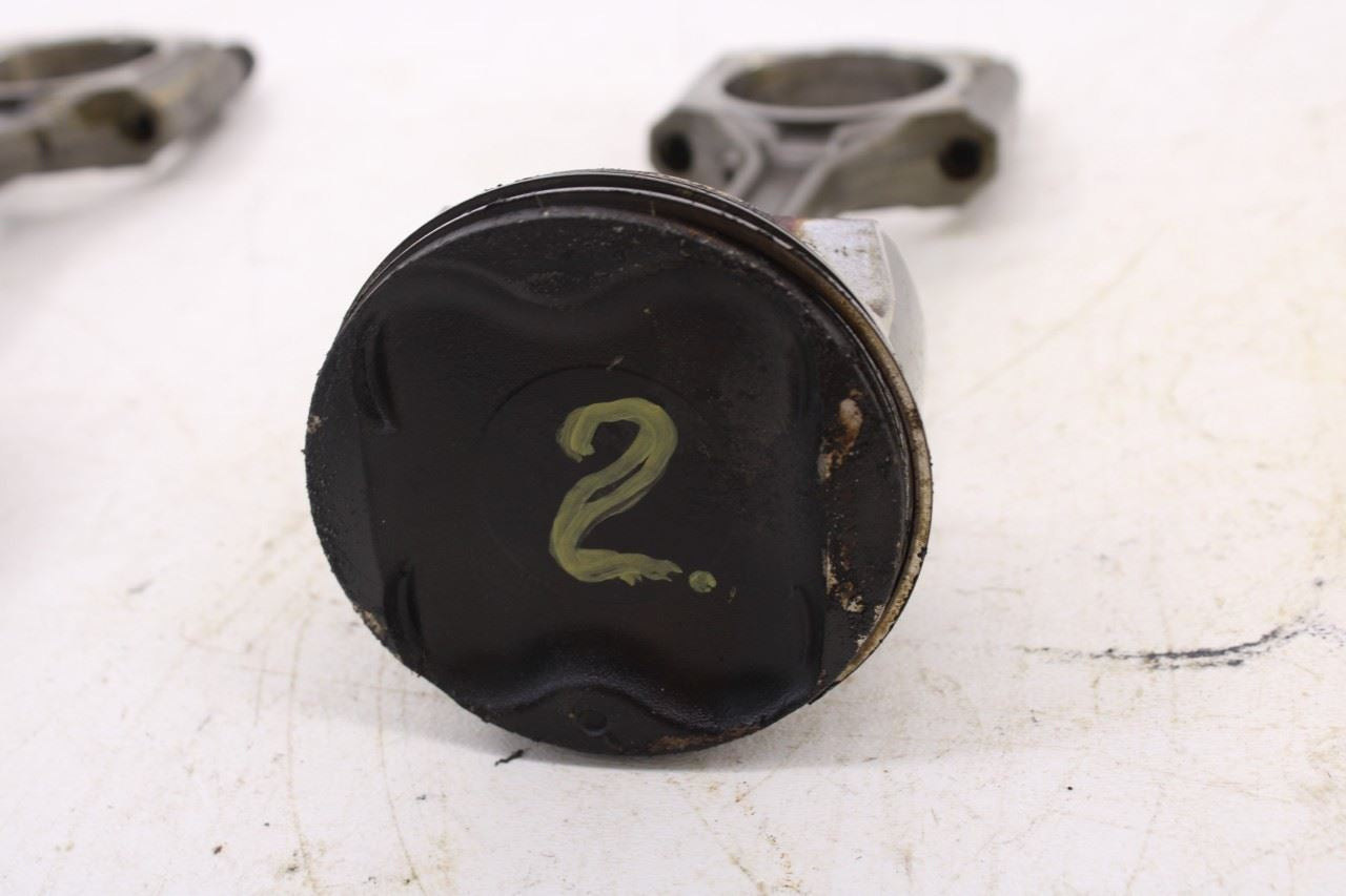 13-19 Nissan Sentra SV 1.8L Engine Piston w/ Connecting Rod Set of 4 12100-3RC0A7