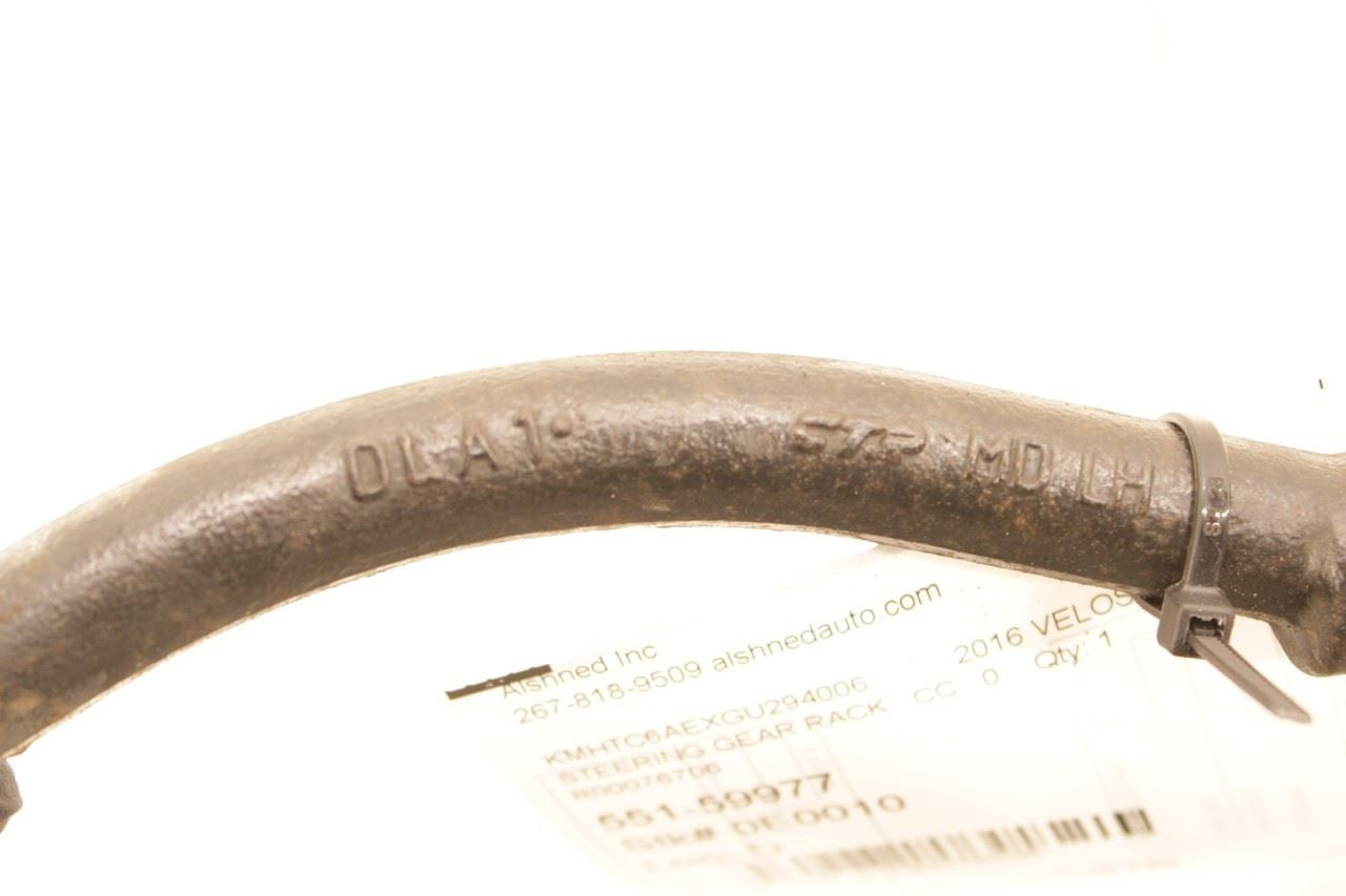 2012-2017 Hyundai Veloster Turbo 1.6L Power Steering Gear Rack and Pinion 81K - Alshned Auto Parts